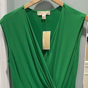 Michael Kors Kelly green dress BRAND NEW